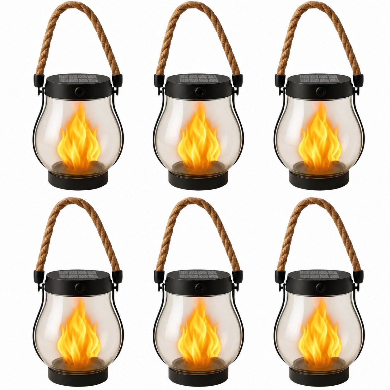 Solar Flames Lights